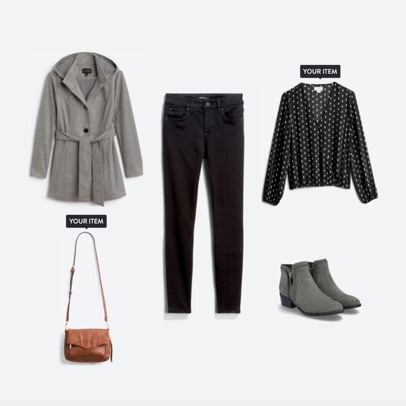 VIXBE - Tanila Surplice Blouse (Stitch Fix) - Picture 2 of 2